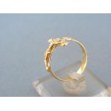 Zlatý prsteň žlté zlato s krížom VP56262Z velkost 63