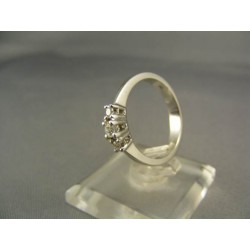 Diamantový prsteň biele zlato VD55381