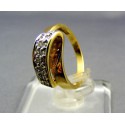 Zlatý prsteň viacfarebné zlata VP51387V