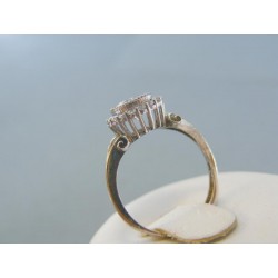 Strieborný prsteň elegantný Swarovského krištáliky VPS53241