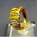 Zlatý dámsky prsteň mohutný žlté zlato VP52410Z