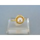Krásny dámsky prsteň žlté zlato perla VP55293Z