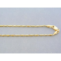 Zlatá retiazka žlté zlato oválne plné tvary VR55715Z