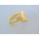 Krásny dámsky prsteň žlté zlato zirkón DP64477Z