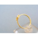 Zlatý prsteň žlté zlato zirkón DP54194Z