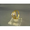 Zlatý dámsky prsteň viacfarebne zlata DP57428V