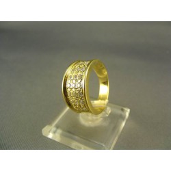 Zlatý dámsky prsteň žlté zlato DP53562Z