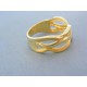 Pekný vzorovaný zlatý prsteň žlté zlato VP62484Z