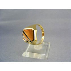 Zlatý pánsky prsteň pečatný žlté zlato DP69526Z