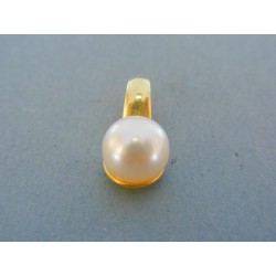 Zlatý prívesok žlté zlato perla VI248Z