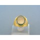 Krásny zlatý dámsky prsteň žlté zlato VP63544Z