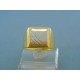 Zlatý pánsky prsteň dvojfarebné zlato VP67557V