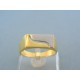 Elegantný pánsky prsteň žlté biele zlato VP68459V
