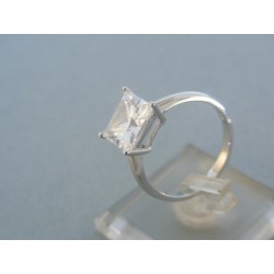 Pekný strieborný dámsky prsteň zirkón VPS57342sh