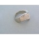 Pekný dámsky strieborný prsteň kamienky VPS58856pa