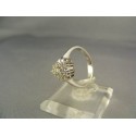 Diamantový prsteň v bielom zlate VD54400