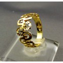 Zlatý dámsky prsteň žlté zlato VP52220Z