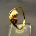 Zlatý dámsky prsteň žlté, červené zlato vzorovaný VP73256V