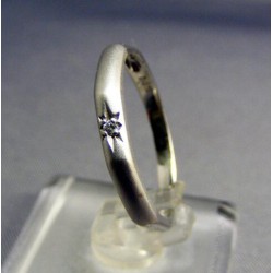 Zlatý prsteň dámsky biele zlato s hviezdou VP58200B