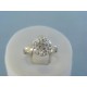 Elegantný dámsky prsteň striebro krištáliky DPS54202gs