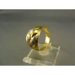 Zlatý dámsky prsteň viacfarebné zlata DP60234V