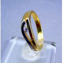 Zlatý dámsky prsteň  viacfarebné zlata VP54292/1V