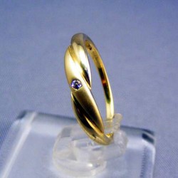 Zlatý dámsky prsteň prepletený žlté zlato VP49133Z
