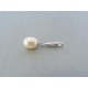 Strieborný prívesok dámsky krásna perla VIS126jvd