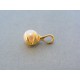 Zlatý prívesok žlté zlato krásna perla DI151Zaw