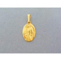 Zlatý prívesok Panna Mária žlté zlato VI201Z