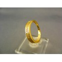 Zlatý dámsky prsteň so zirkónmi žlté zlato VP56277Z