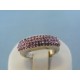 Strieborný prsteň krištáliky swarovského VPS54501