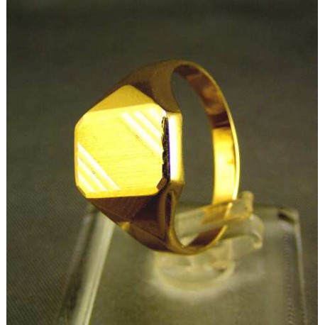 Zlatý pánsky prsteň žlté zlato
