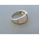 Strieborný prsteň swarovskí krištáľ VPS59606