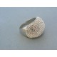 Strieborný prsteň dámsky zdobený krištálikmi VPS59797
