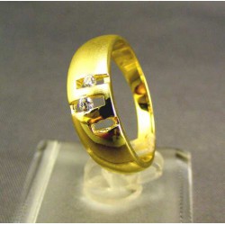 Zlatý dámsky prsteň vyrezávany žlté zlato VP55395Z