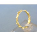 Zlatý prsteň ruženec žlté zlato DP56261Z 585/1000 2,61g