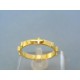 Zlatý prsteň ruženec žlté zlato DP56261Z