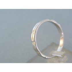Zlatý prsteň ruženec biele zlato DP62273B 585/1000 2,73g