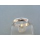 Zlatý prsteň ruženec biele zlato VP55209B