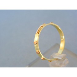 Zlatý prsteň ruženec žlté červené zlato VDP59201V