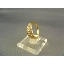 Zlatý dámsky prsteň žlté zlato DP53283Z