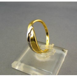 Zlatý dámsky prsteň  viacfarebné zlata VP56167V