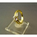 Zlatý prsteň dámsky žlté zlato DP52310Z