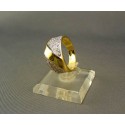 Zlatý prsteň zo zirkónom DP57505