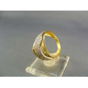 Zlatý prsteň dámsky viacfarebné zlata VP54646V
