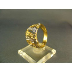 Zlatý prsteň dámsky viacfarebné zlata VP56719V