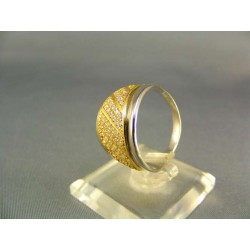 Zlatý prsteň dámsky viacfarebné zlata VP57556V