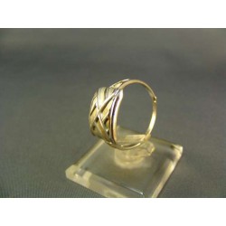 Zlatý prsteň s pekným vzorom biele zlato VP57226B