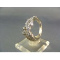 Zlatý dámsky prsteň zaujímavy biele zlato VP57690B